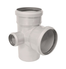 Крестовина двухплоскостная  Ø110хØ110хØ50х87˚ левая. Комфорт