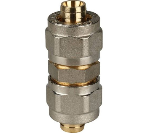 Муфта равнопроходная 16х16 для металлопластиковых труб винтовая