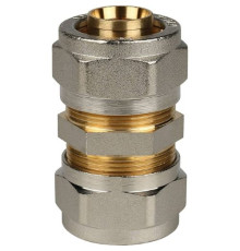 Муфта равнопроходная 26х26 для металлопластиковых труб винтовая