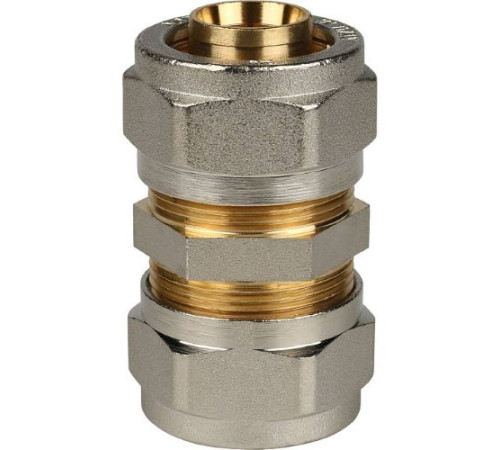 Муфта равнопроходная 26х26 для металлопластиковых труб винтовая