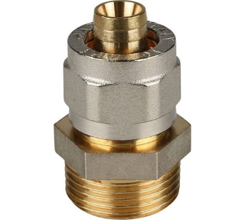  Переходник с наружной резьбой 3/4 х16 для металлопластиковых труб винтовой