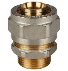  Переходник с наружной резьбой 1" х32 для металлопластиковых труб винтовой