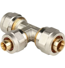  Тройник редукционный 20х16х20 для металлопластиковых труб винтовой