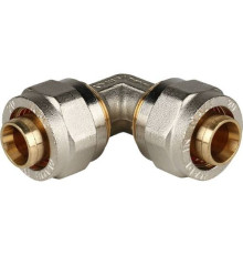  Угольник  90° 16х16 для металлопластиковых труб винтовой