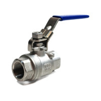 Кран шаровой нержавеющий муфтовый 1" 