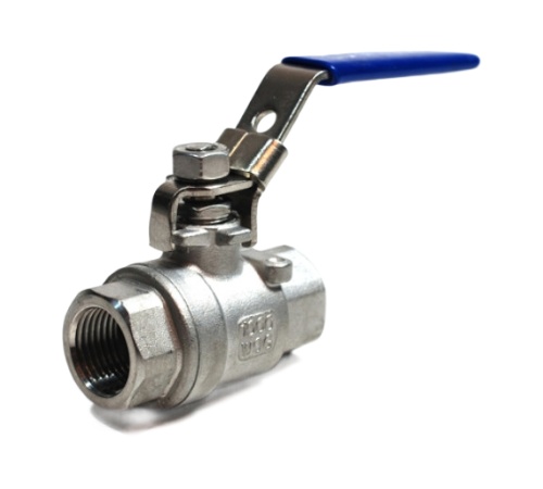 Кран шаровой нержавеющий муфтовый 1" 