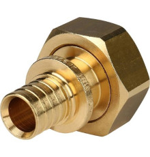 Переходник с накидной гайкой (евроконус) 20xG 3/4 для труб из сшитого полиэтилена аксиальный 