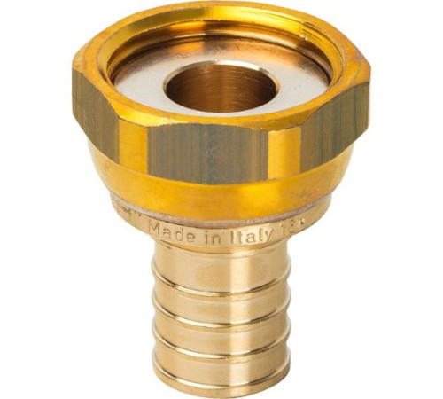  Переходник с накидной гайкой 25xG 1 для труб из сшитого полиэтилена аксиальный 