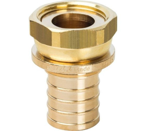  Переходник с накидной гайкой 32xG 1 для труб из сшитого полиэтилена аксиальный 