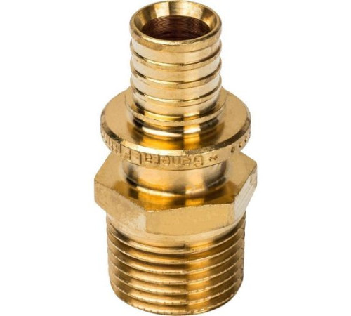  Переходник с наружной резьбой 16xR 1/2 для труб из сшитого полиэтилена аксиальный 