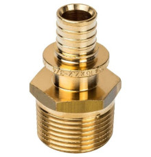  Переходник с наружной резьбой 16xR 3/4 для труб из сшитого полиэтилена аксиальный 