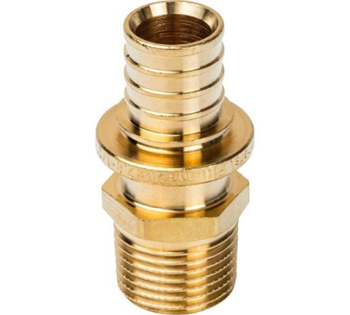  Переходник с наружной резьбой 20xR 1/2 для труб из сшитого полиэтилена аксиальный 