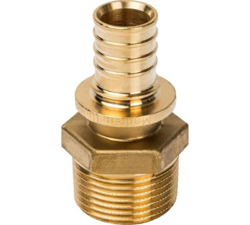  Переходник с наружной резьбой 25xR 1" для труб из сшитого полиэтилена аксиальный 