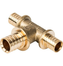  Тройник переходной 16x20x16 для труб из сшитого полиэтилена аксиальный 