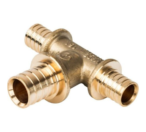  Тройник переходной 16x20x16 для труб из сшитого полиэтилена аксиальный 