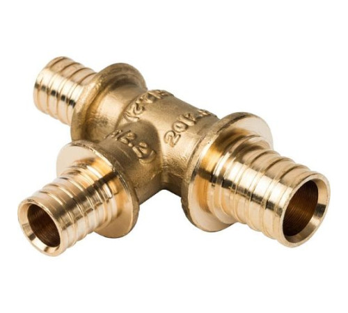  Тройник переходной 20x16x16 для труб из сшитого полиэтилена аксиальный 