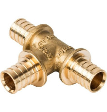  Тройник равнопроходный 20x20x20 для труб из сшитого полиэтилена аксиальный 