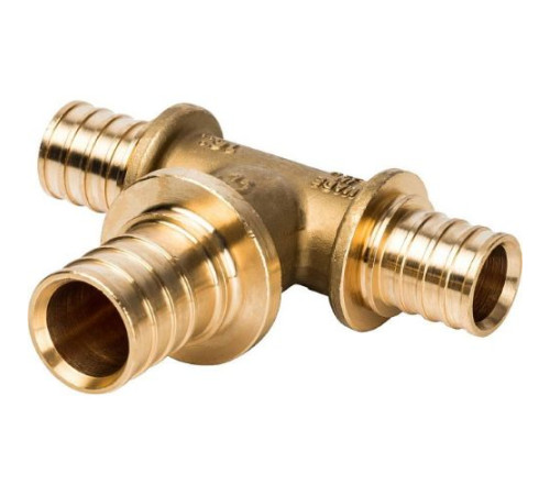  Тройник переходной 20x25x20 для труб из сшитого полиэтилена аксиальный 