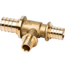  Тройник переходной 25x16x20 для труб из сшитого полиэтилена аксиальный 