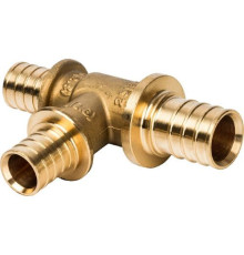  Тройник переходной 25x20x20 для труб из сшитого полиэтилена аксиальный 