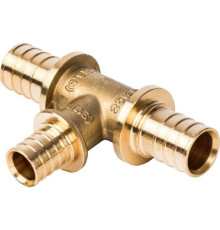  Тройник переходной 25x20x25 для труб из сшитого полиэтилена аксиальный 