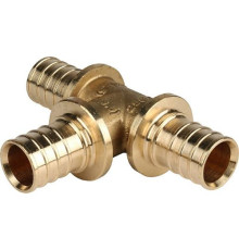  Тройник равнопроходный 25x25x25 для труб из сшитого полиэтилена аксиальный 