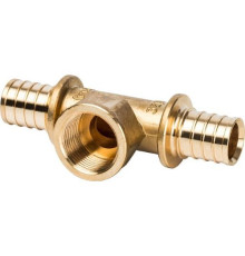  Тройник 32x1"x32 с внутренней резьбой для труб из сшитого полиэтилена аксиальный 