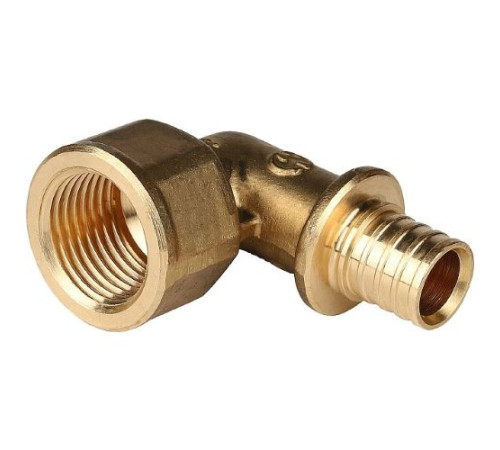  Угольник-переходник с внутренней резьбой 16xG 1/2 для труб из сшитого полиэтилена аксиальный 