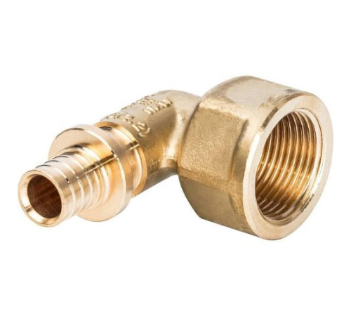  Угольник-переходник с внутренней резьбой 16xG 3/4 для труб из сшитого полиэтилена аксиальный 