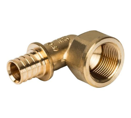  Угольник-переходник с внутренней резьбой 20xG 3/4 для труб из сшитого полиэтилена аксиальный 