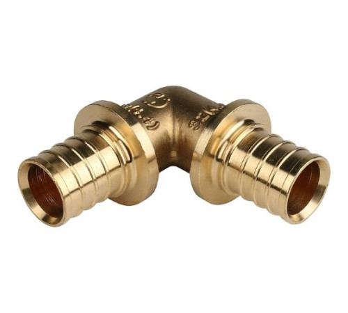  Угольник 16х16 90гр. для труб из сшитого полиэтилена аксиальный 