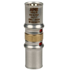 Муфта равнопроходная 16х16 под пресс для металлопластиковых труб  