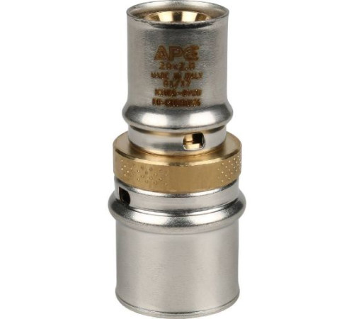 Муфта редукционная 26х20 под пресс для металлопластиковых труб  