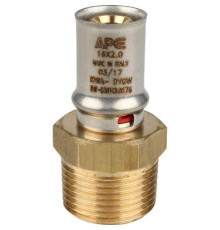  Переходник с наружной резьбой 16х3/4" под пресс для металлопластиковых труб  