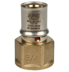  Переходник с внутренней резьбой 20х1/2" под пресс для металлопластиковых труб  