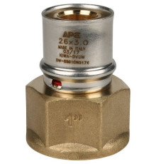  Переходник с внутренней резьбой 26х1" под пресс для металлопластиковых труб  