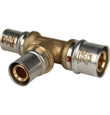 Тройник редукционный 26х20х20 под пресс для металлопластиковых труб  