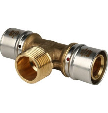 Тройник переходной с наружной резьбой 32х1"х32 под пресс для металлопластиковых труб  