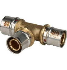 Тройник редукционный 32х26х26 под пресс для металлопластиковых труб  