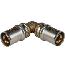 Угол равнопроходной 16х16 90 гр. под пресс для металлопластиковых труб  