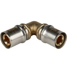 Угол равнопроходной 20х20 90 гр. под пресс для металлопластиковых труб  