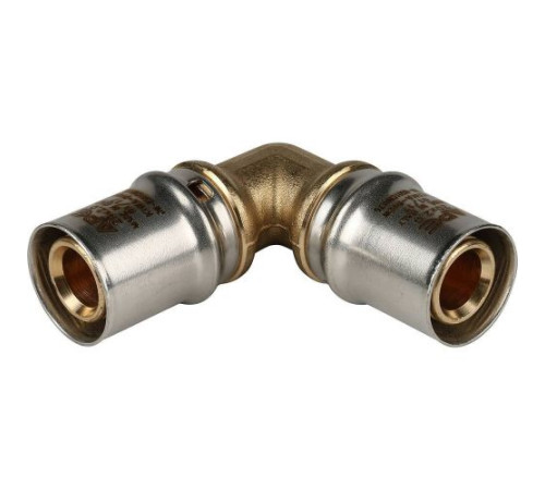 Угол равнопроходной 20х20 90 гр. под пресс для металлопластиковых труб  