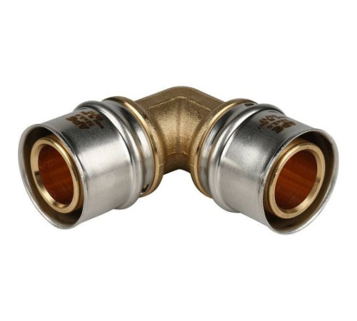 Угол равнопроходной 32х32 90 гр. под пресс для металлопластиковых труб  