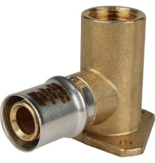 Угол настенный с креплением внутренняя резьба удлиненный 20х1/2" под пресс для металлопластиковых труб  