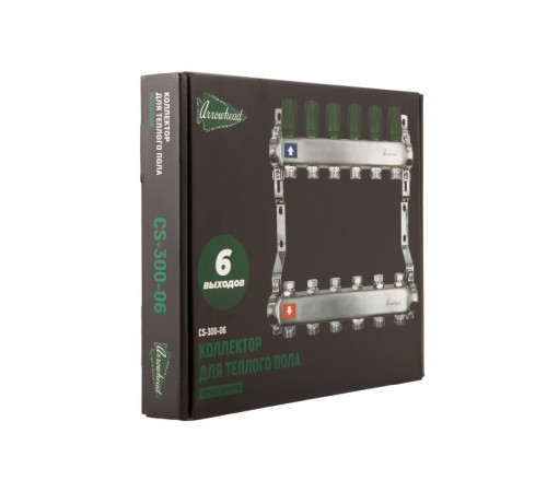 Коллекторная группа из нержавеющей стали ARROWHEAD  CS-300-06