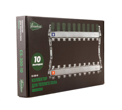 Коллекторная группа из нержавеющей стали ARROWHEAD  CS-300-10