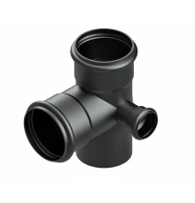 Крестовина двухплоскостная правая Ø 108х108х48  90 гр.