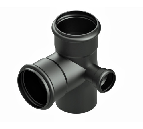 Крестовина двухплоскостная правая Ø 108х108х48  90 гр.