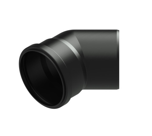 Отвод Ø 108 х 45 гр.