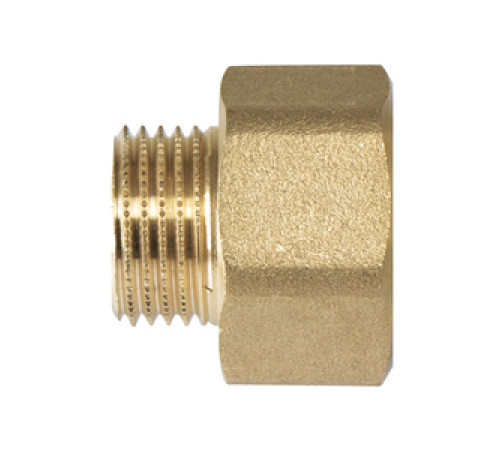  Переходник, НВ, 1/2", 1", латунь 